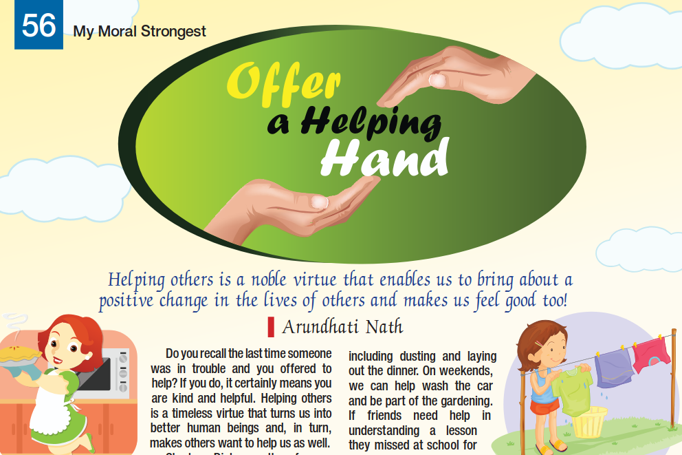 Offer a helping hand
